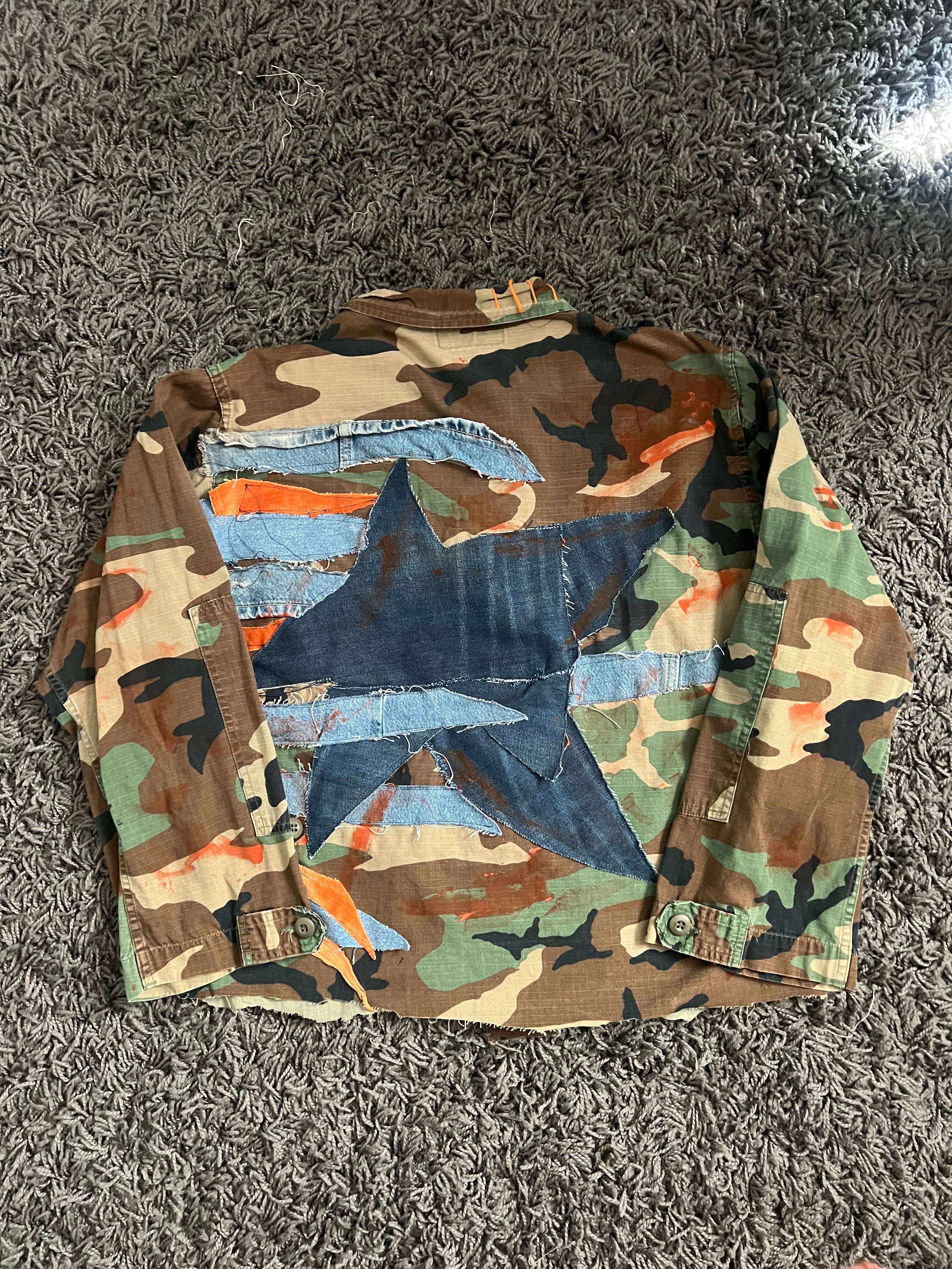 The Custom Collection: Camo Full-Length Jacket