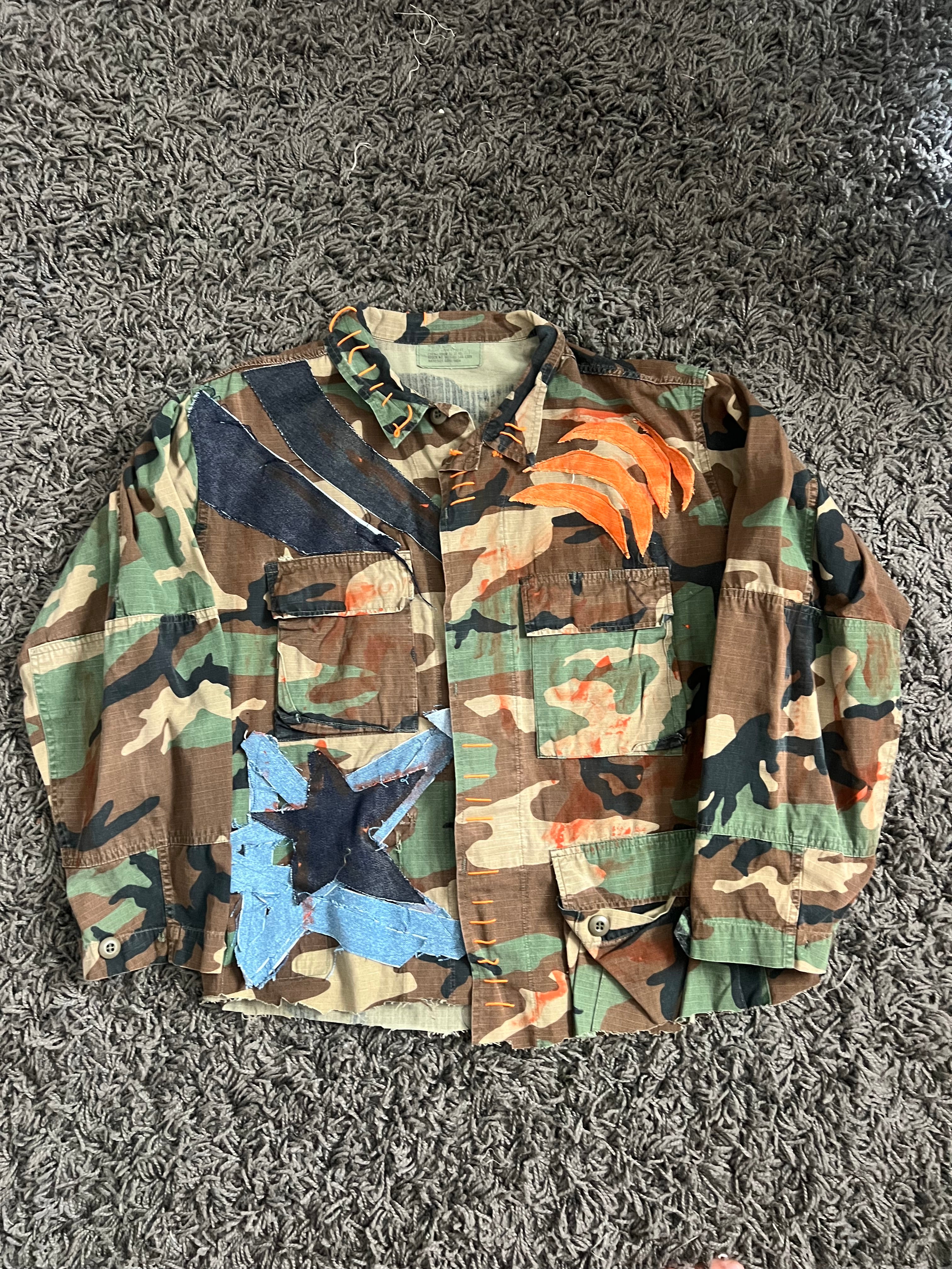 The Custom Collection: Camo Full-Length Jacket