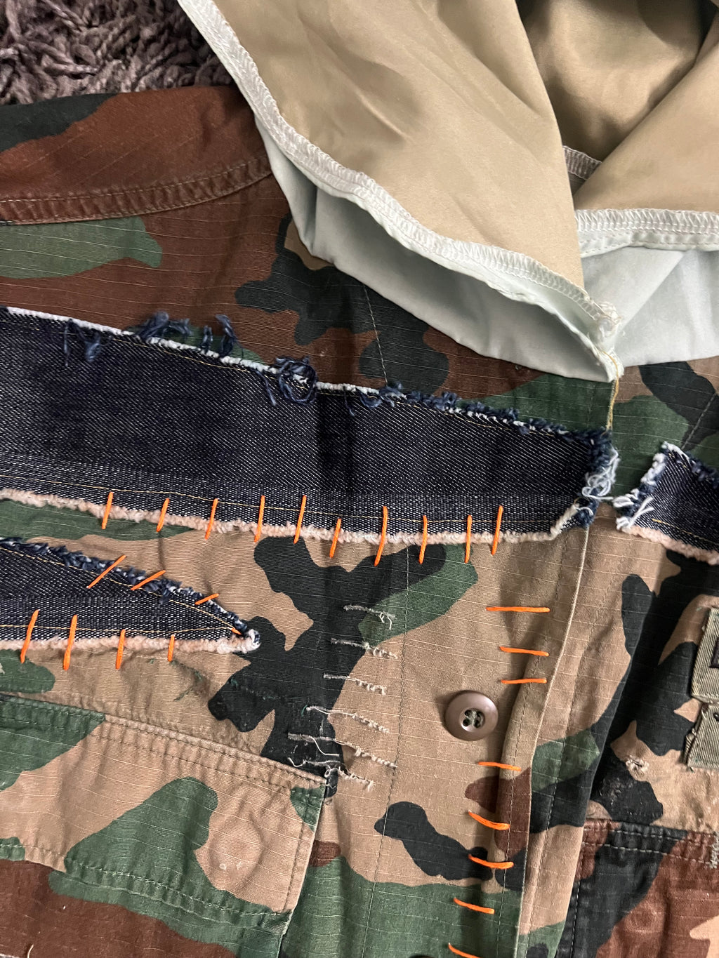 The Custom Collection: Camo Super-Crop Jacket