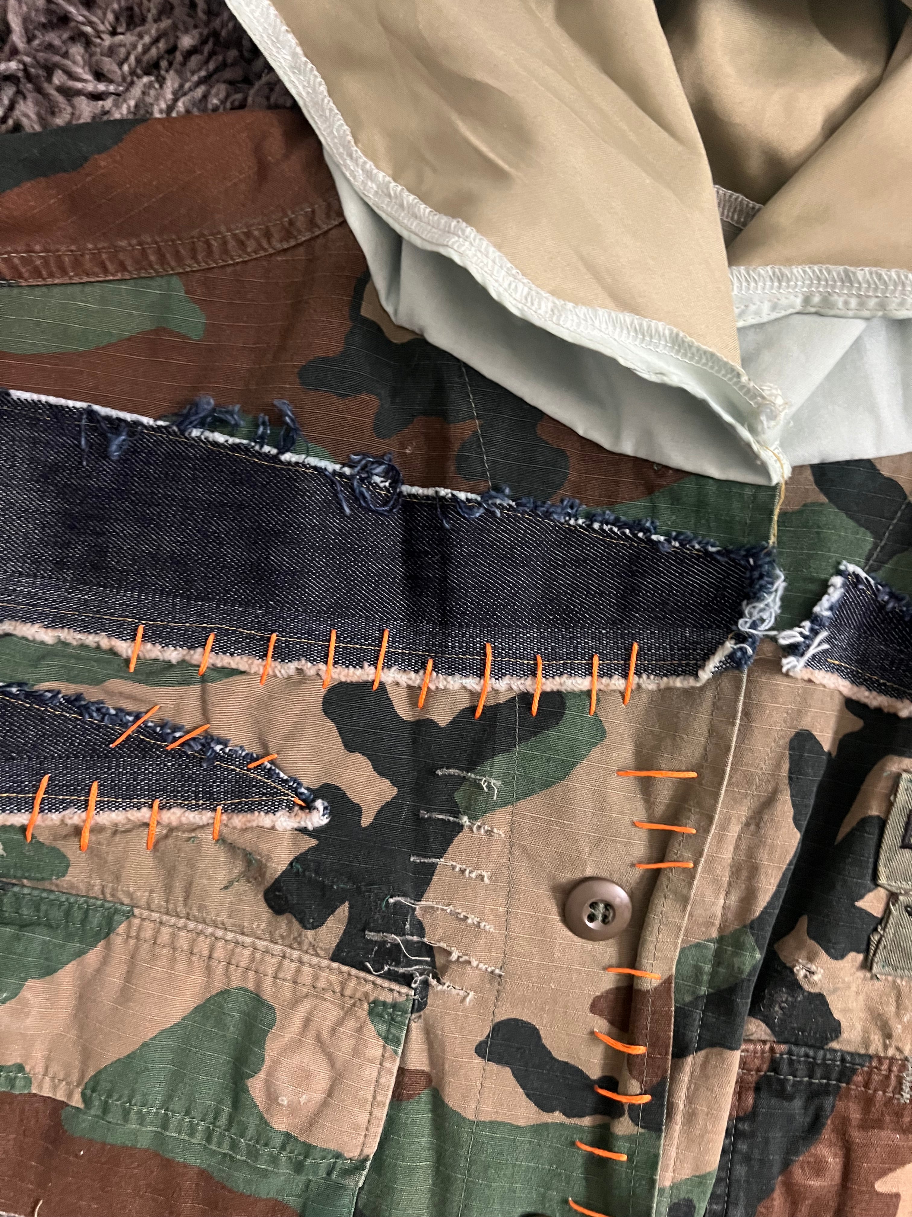 The Custom Collection: Camo Super-Crop Jacket