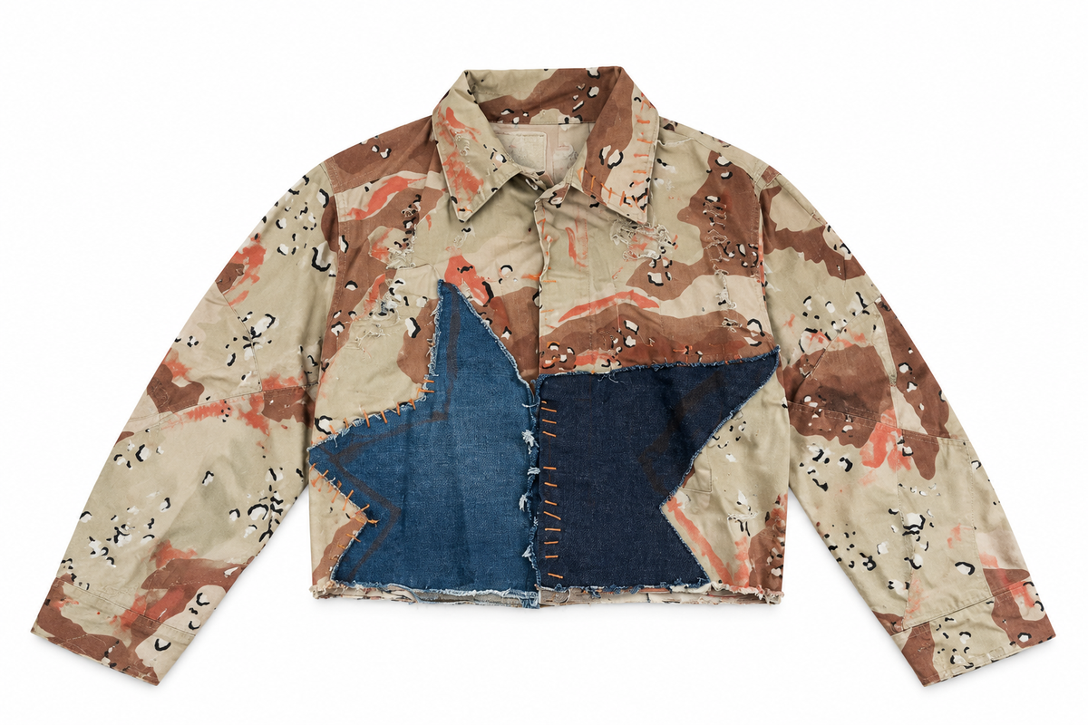 The Camo Cropped Jacket