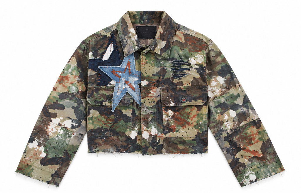 The Camo Cropped Jacket