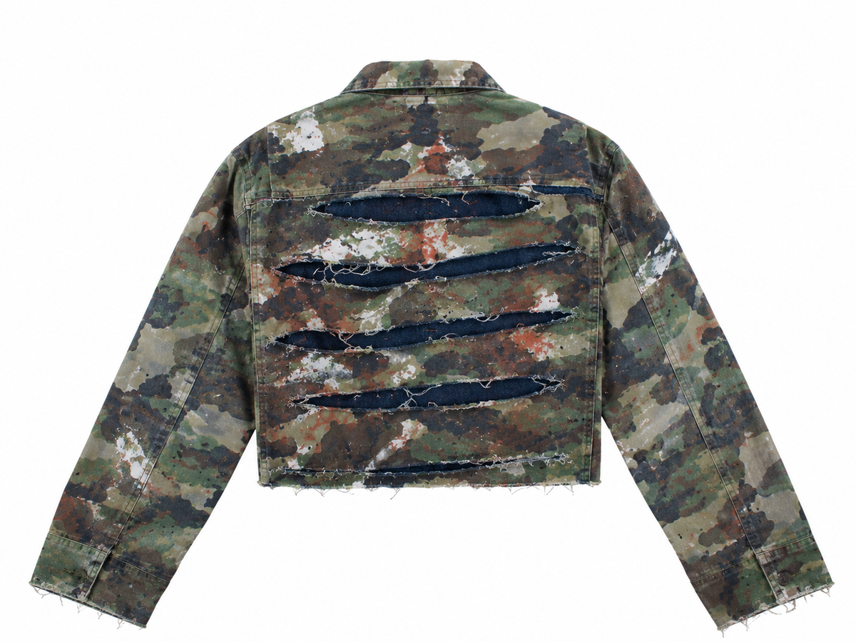 The Camo Cropped Jacket