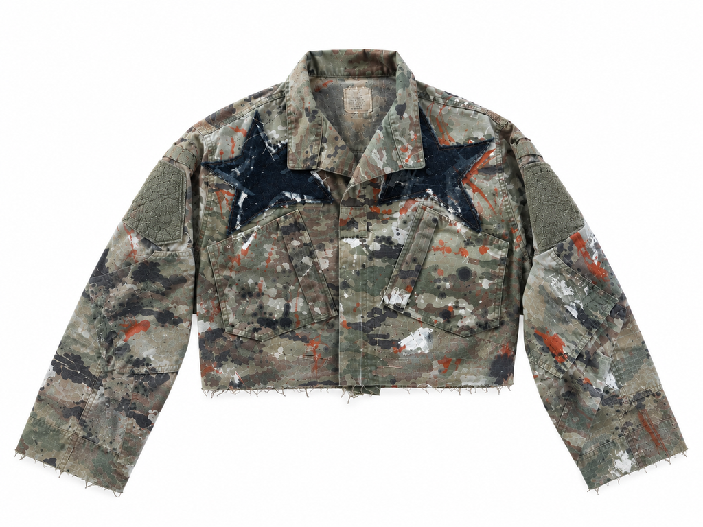 The Camo Cropped Jacket