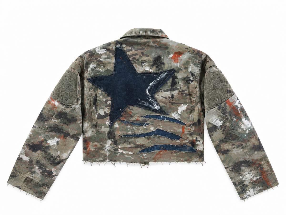 The Camo Cropped Jacket