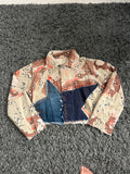 The Custom Collection: Tan Camo-Cropped Jacket